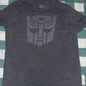 Men's Gray transformers graphic T-Shirt